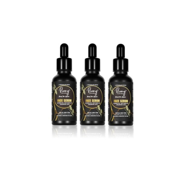 PIUNY Licorice Ext. Rice Water Ext. & Hyaluronic Acid Face Serum (30ML Each_ Pack of 3)