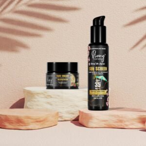 PIUNY Vanilla & Coffee Ext. Face Cream 50 Grams And Spf 35 PA+++ SunScreen 100 ML (Combo Pack)