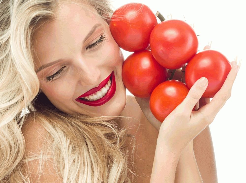benefits of tomatoes for skin