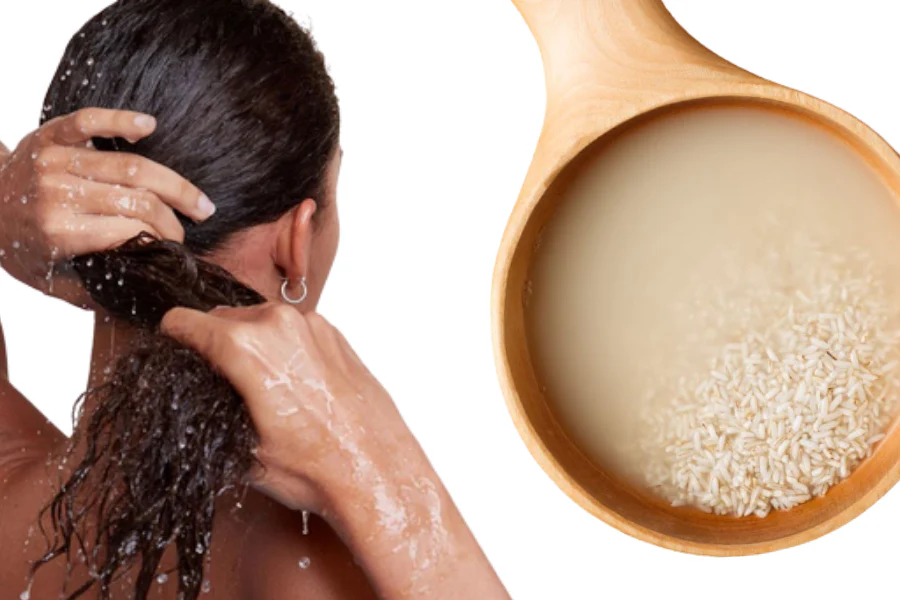 rice water for hair care 